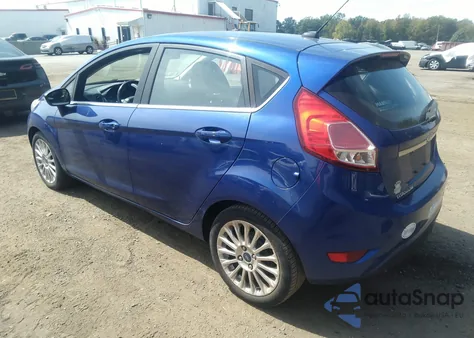 2014 Ford Fiesta Titanium from USA, damaged, VIN 3FADP4FJ9EM207078